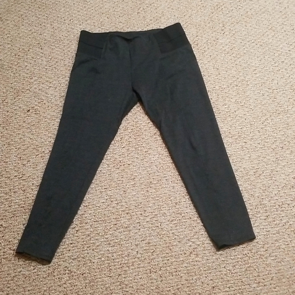 Studio 253 black leggings size XL